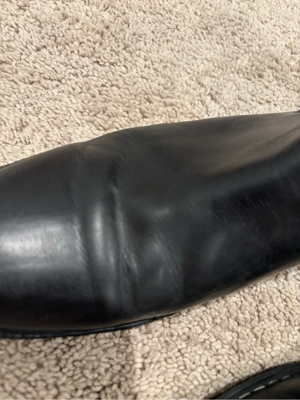 Kenneth Cole Reaction Black Leather Chukka Boots